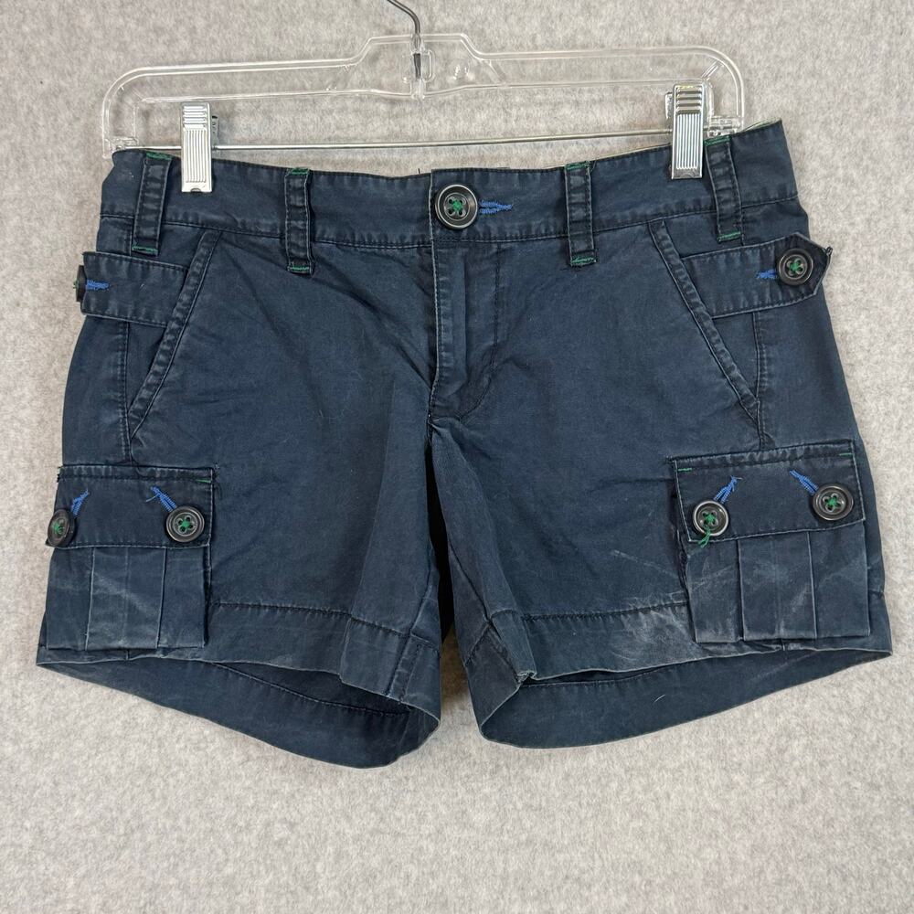 Vtg Old Navy Low Waist Shorts Size 0 Y2K Cotton Festival Coquette 2007